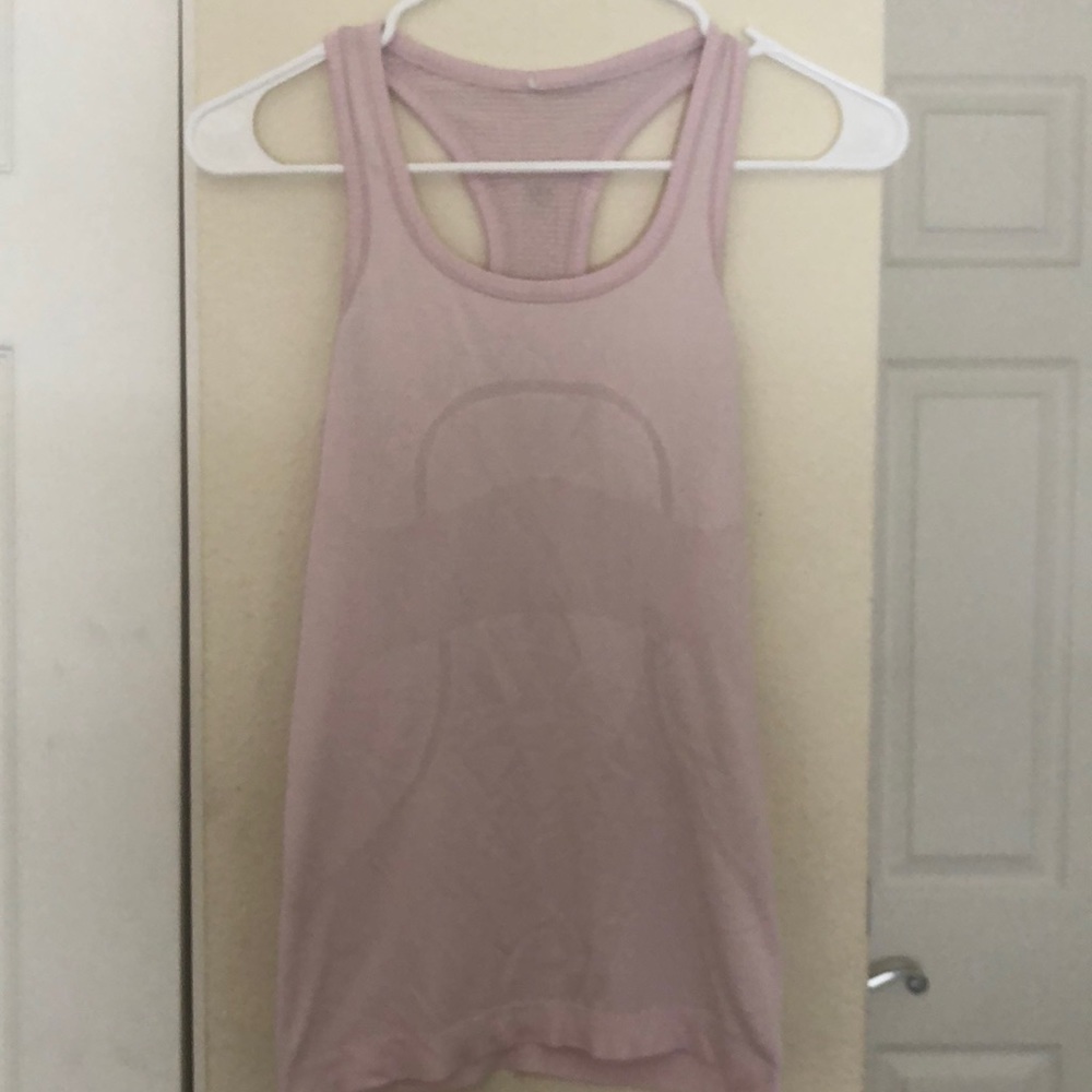 lululemon tank-size 4 petal rose